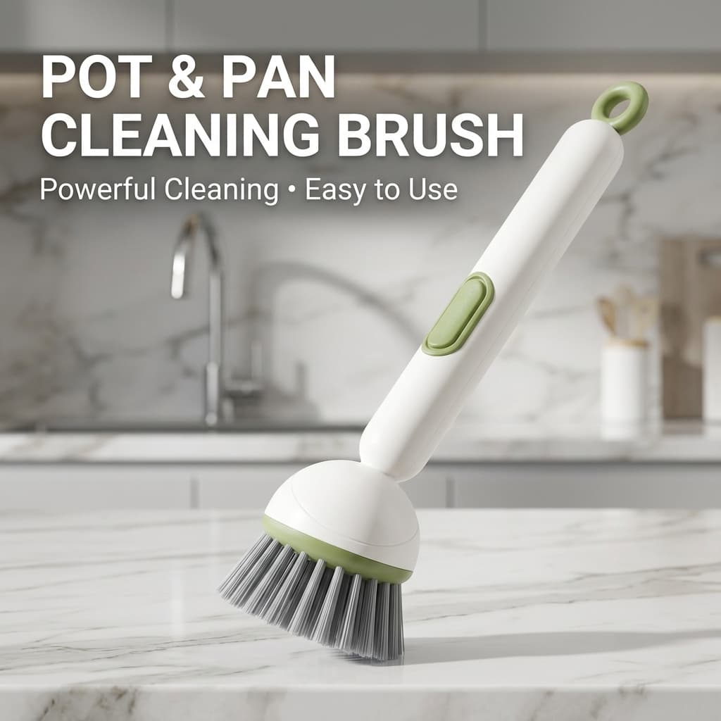 360 Rotating Dish Washing Brush