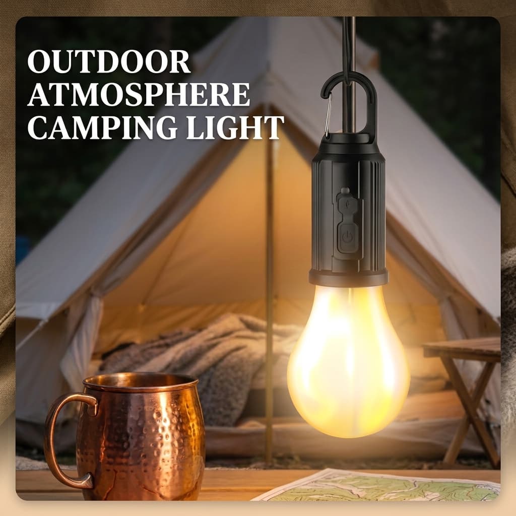 Rechargeable Hanging Bulb