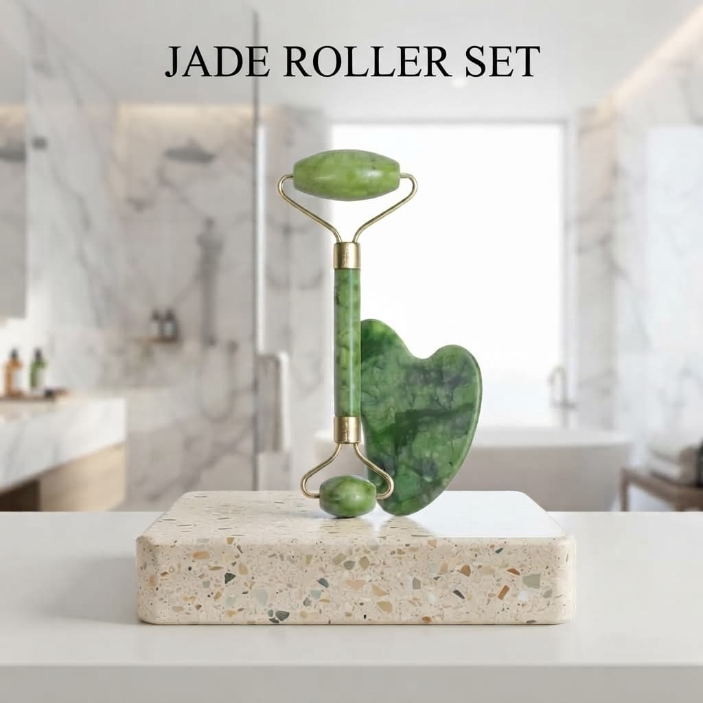 Jade Roller & Gua Sha Set