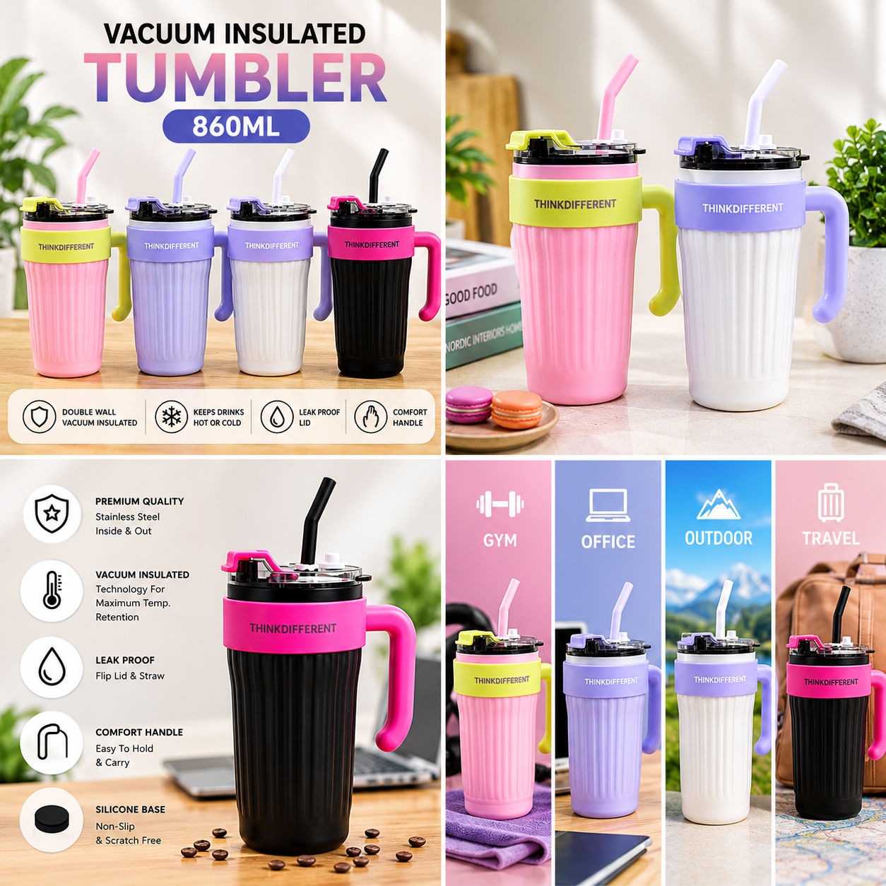 Vacumm insulated Tumbler