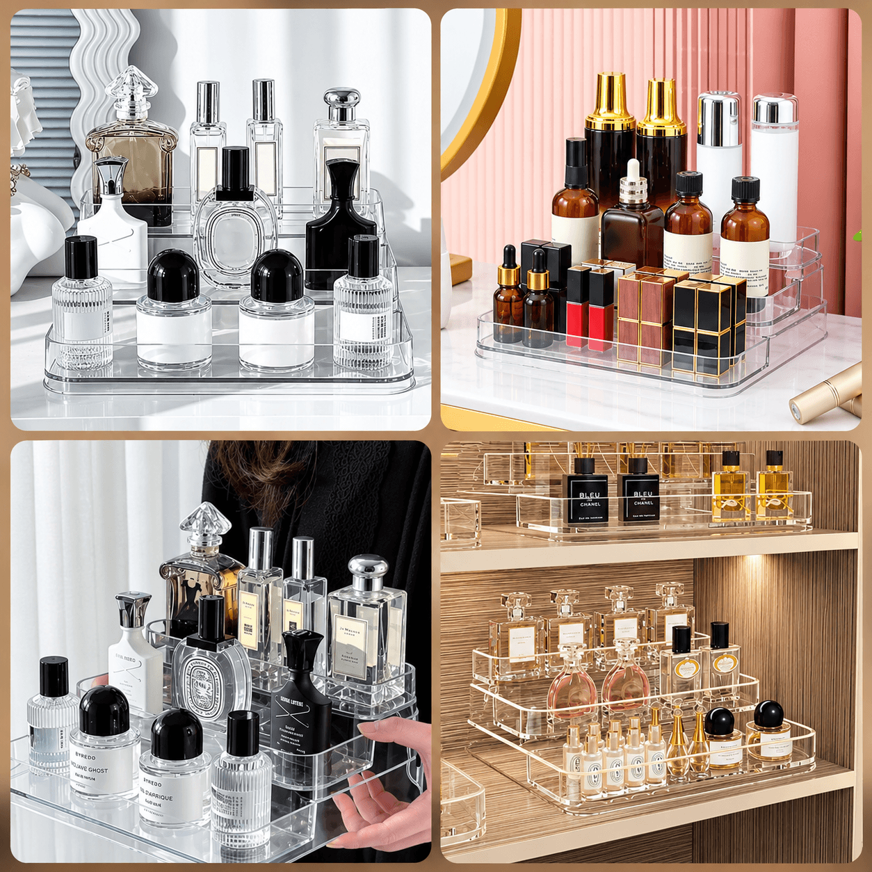 Acrylic Perfume Organizer